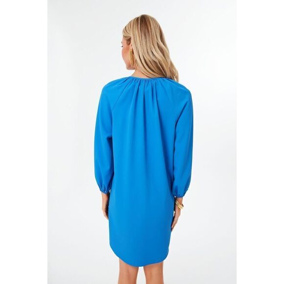 POMANDER PLACE Cerulean Clarke Dress Size Large MSRP $138 Sold on Tuckernuck - Picture 4 of 11